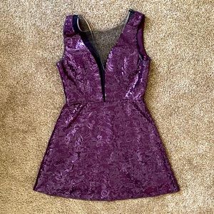 Gorgeous BCBGMAXAZRIA Mini Sequin Dress